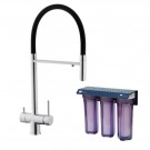 Eco Friendly Plus drikkevannsfilter med Una treveis kjøkkenkran - komplett pakke! thumbnail