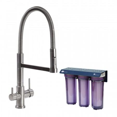 Eco Friendly Plus (POU) vannfilter med Altea 3-veis kran