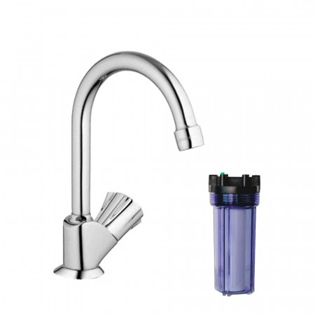 Eco Friendly Light (POU) vannfilter med Grohe kran