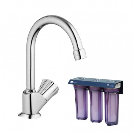 Eco Friendly Plus (POU) vannfilter med Grohe kran