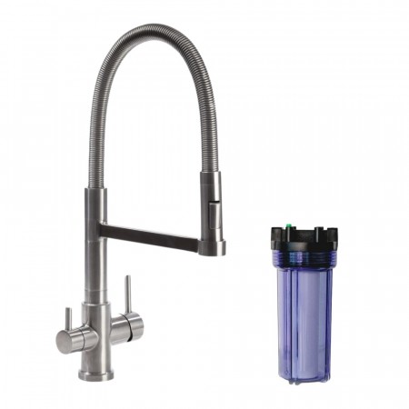 Eco Friendly Light (POU) vannfilter med Altea 3-veis kran
