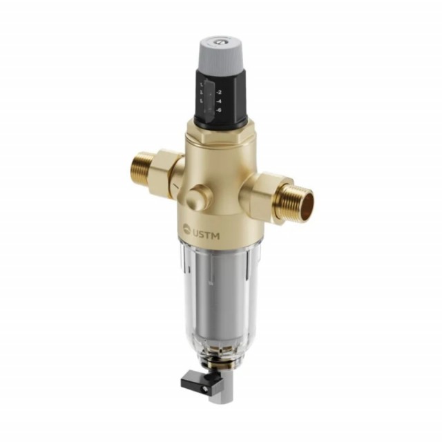 Eco Grovilter Mini Aqwell med trykkreduksjonsventil og 40 micron filter