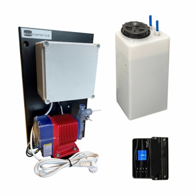 Eco Dispence med styringsenhet, tank og flowmeter