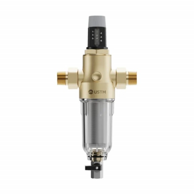 Eco Grovfilter Mini Aqwell med trykkreduksjonsventil