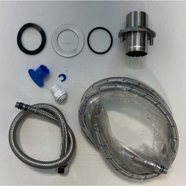 Medfølgende deler til treveis kranen