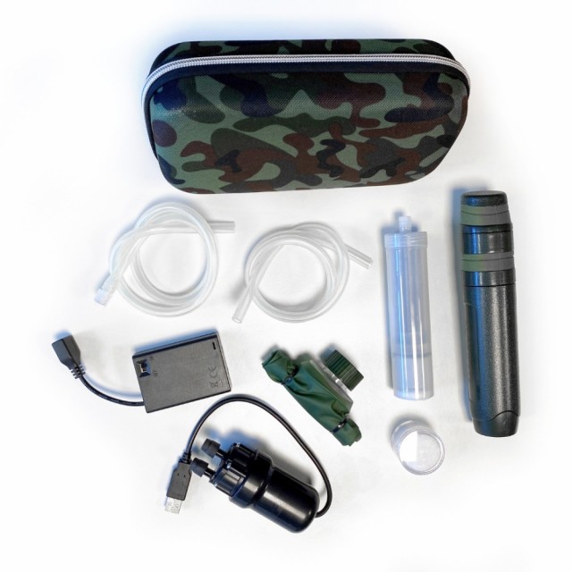 Vannfilter for tur- Eco Portable- renser i flere steg