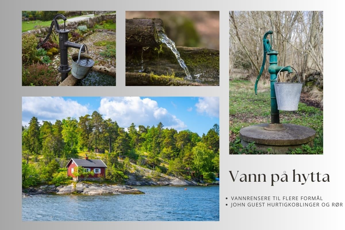 Planlegger du vann på hytta?