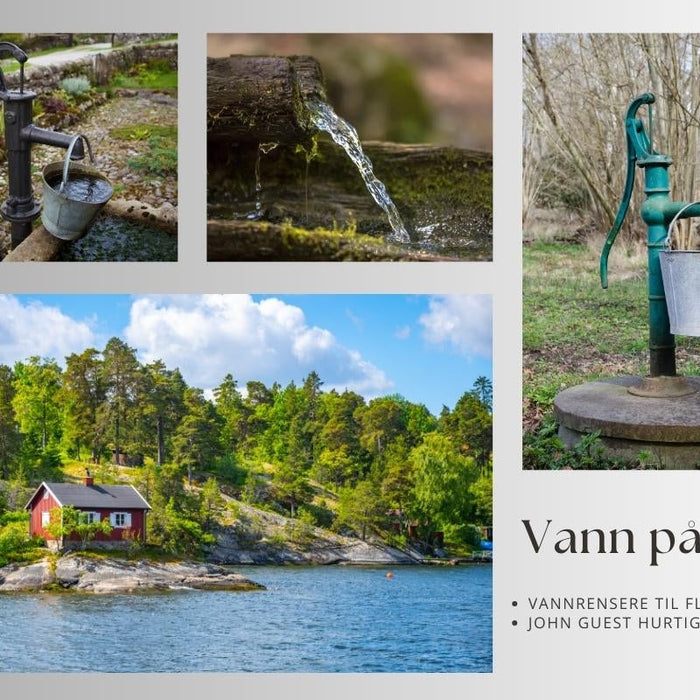 Planlegger du vann på hytta?