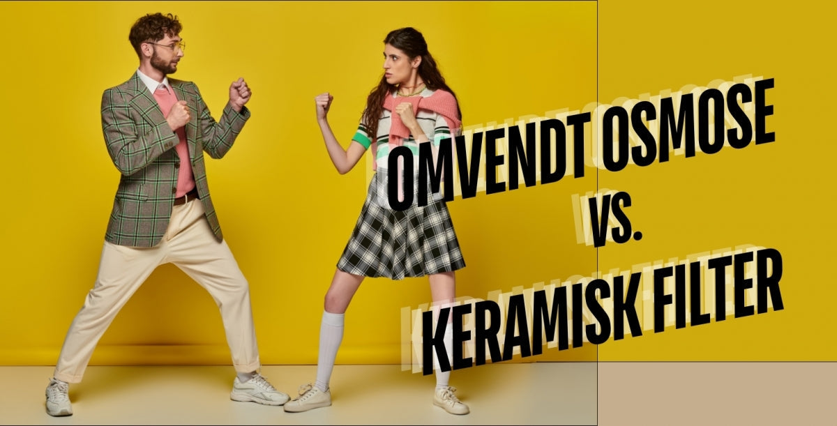 Effektiv vannrensing: Vannfilter med keramikk- og spesialkull vs. RO filter– Hvilket velger du?