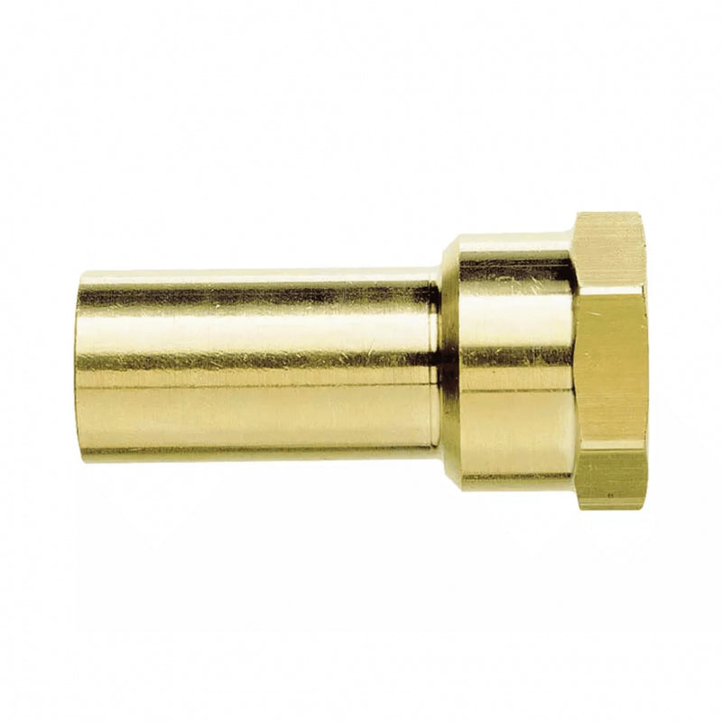 Rett kobling i messing 15 mm til 1/2" bsp innvendig gjenge John Guest hurtigkobling