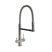 Altea treveis kran i matt rustfritt stål