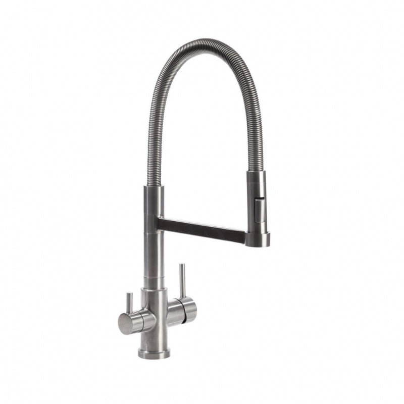 Altea treveis kran i matt rustfritt stål