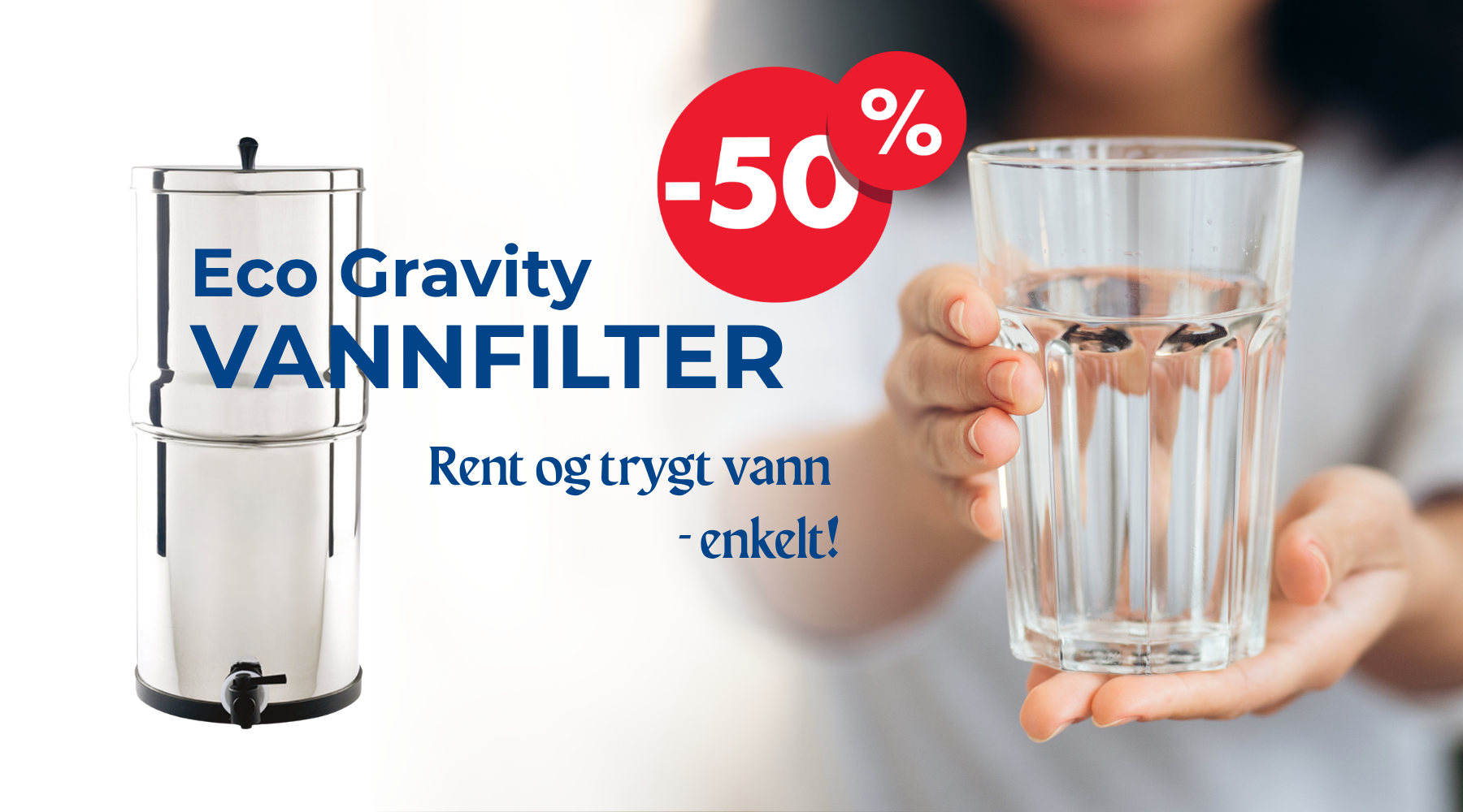 Tilbud Eco Gravity 50% mai 26