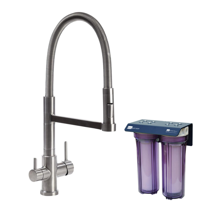 Eco Friendly vannfilter med Altea treveis kran