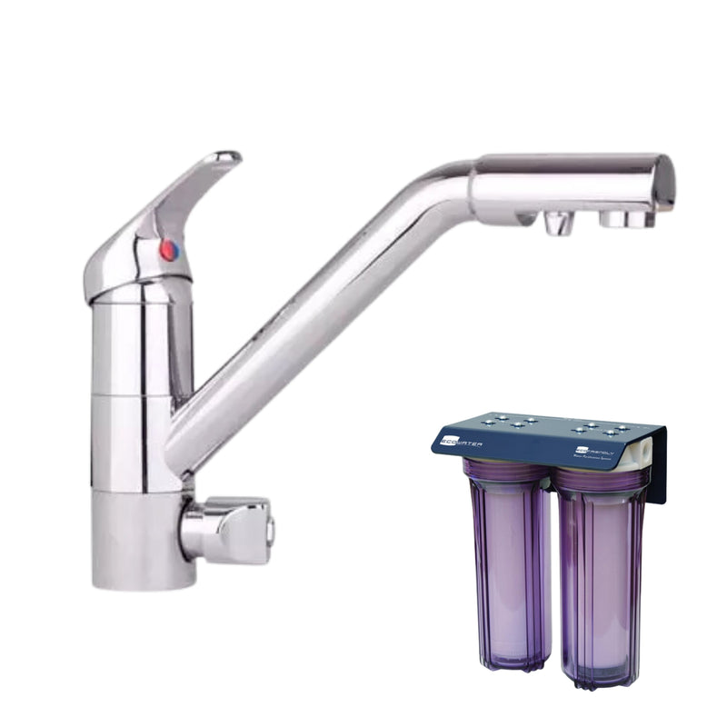 Eco Friendly vannfilter med Cosmo treveis kran