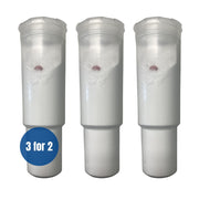 tre kalkfilter patroner