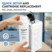 Ecosoft Cross solo omvendt osmose vannfilter raskt oppsett