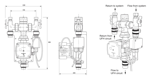 John Guest Gulvvarme styring