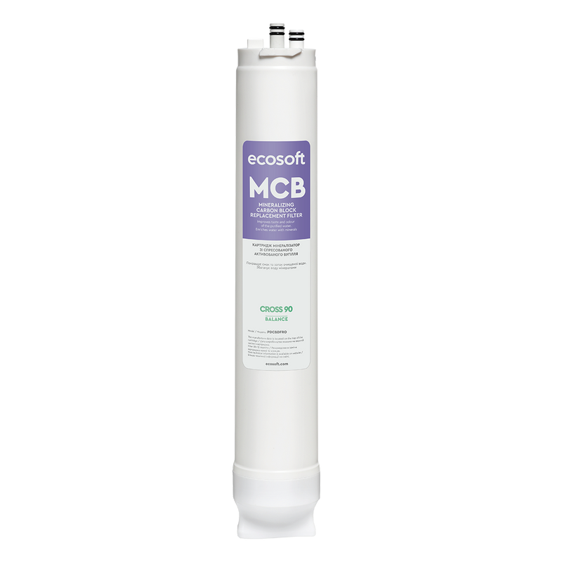 Ecosoft MCB mineraliserende postfilter til Cross 90 Balance RO-filter