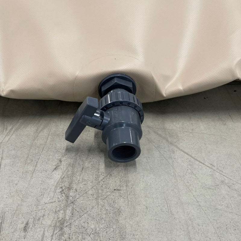 PVC Vanntank utgang med kran