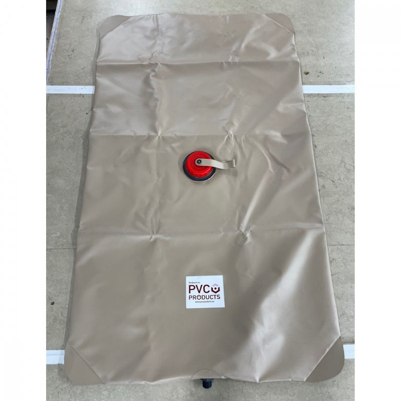 PVC vanntank utbrettet