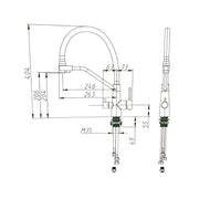 Queen treveis kran oversikt