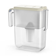 Vannfilter kanne med hvitt lokk