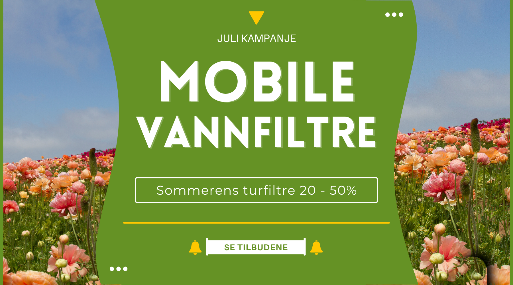 sommerens turfiltre 20-50 prosent