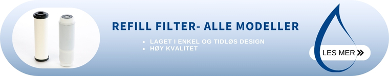 Refill vannfilter