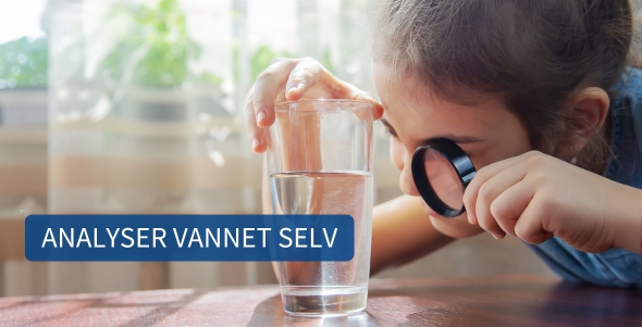 Analyser vannet selv